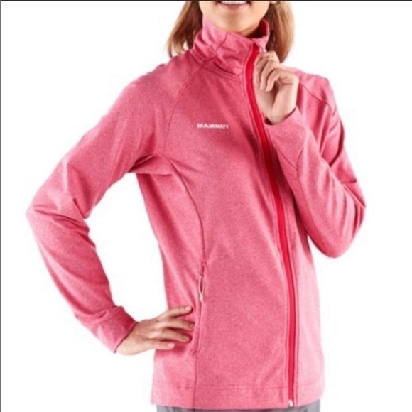Mammut Teewinot Fleece Jacket Magenta Melange - Picture 1 of 16